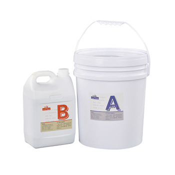 Boqiao 2 gallon uv resistance glue resina epoxica a y b para piso epoxy resin floor kit