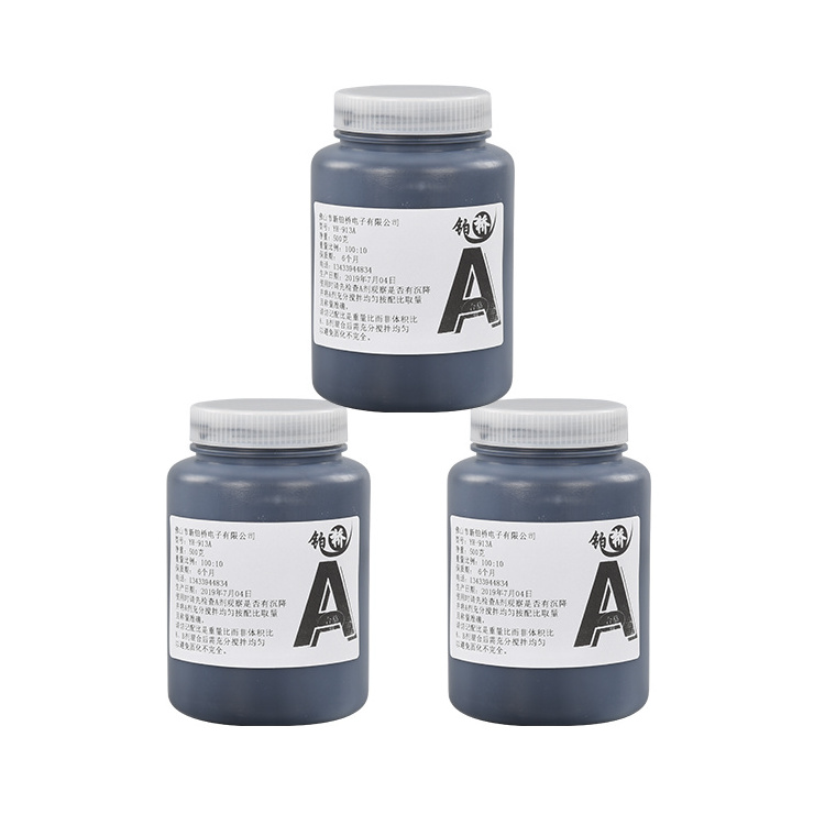 High Temperature Resistant Uv Resistant Granite Electronics Epoxy Resin and Hardener Resin Adhesives Sealants Bottle Silicone