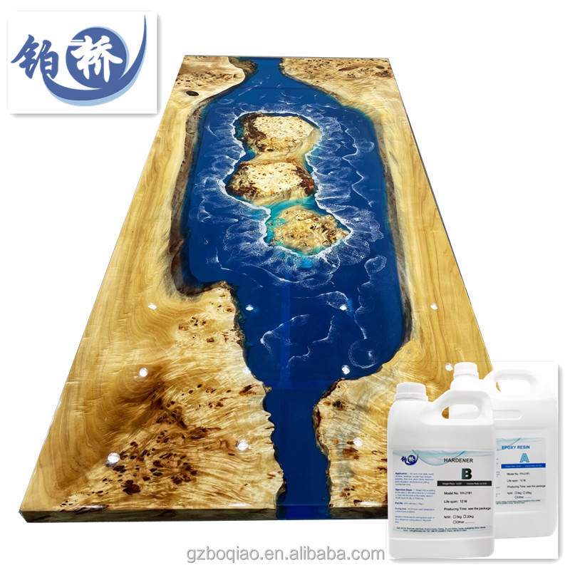 Adhesives & Sealants Double Component Epoxy Resin Glue Crystal Clear Waterproof Epoxy Resin Specialized for Floor