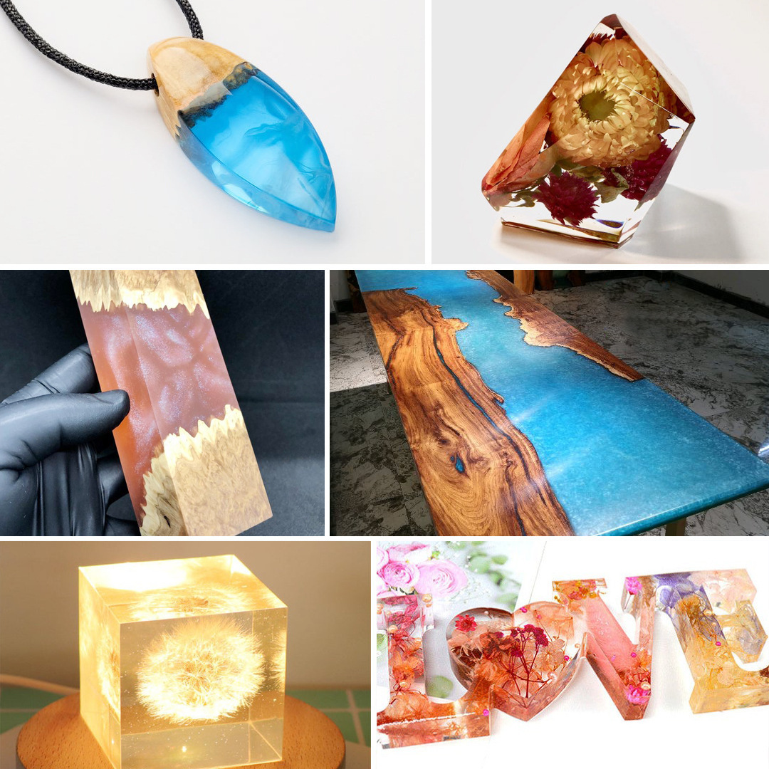 Resin for wood/clear liquid epoxy resin glue/resin and hardner