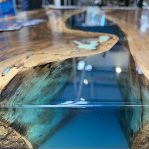 Liquid Clear Epoxy Resin Glass Resina Expoxi Deep Casting Epoxy Resin For Wood River Tables