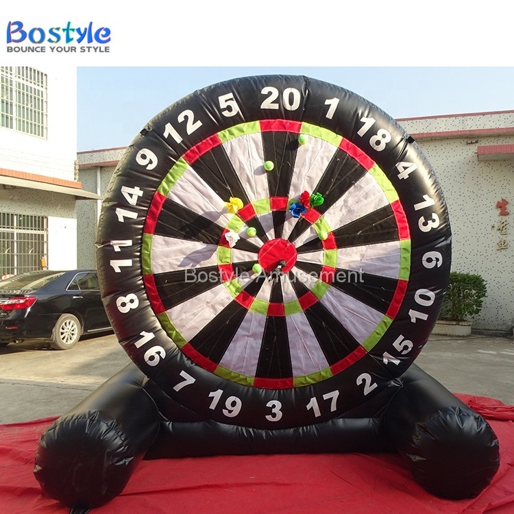 Team building games inflatable soccer dart board inflatable football dart board inflatable sport games for sale