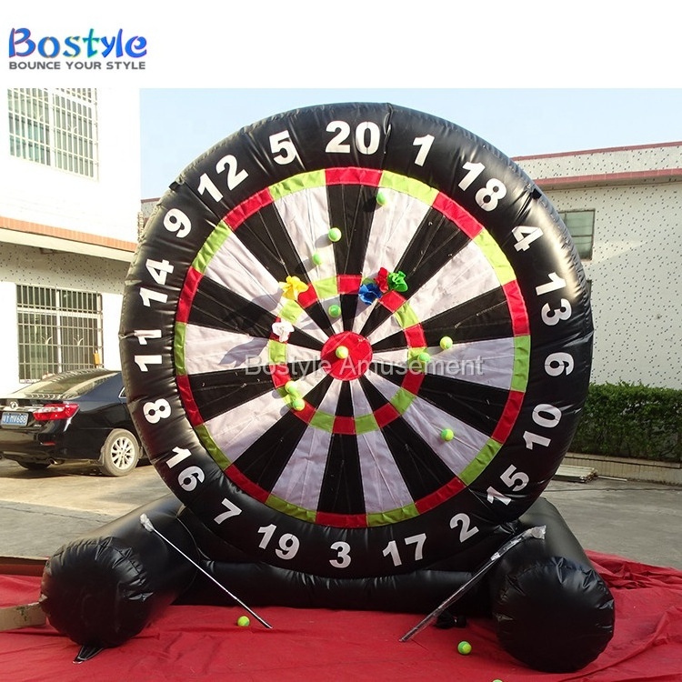 Team building games inflatable soccer dart board inflatable football dart board inflatable sport games for sale