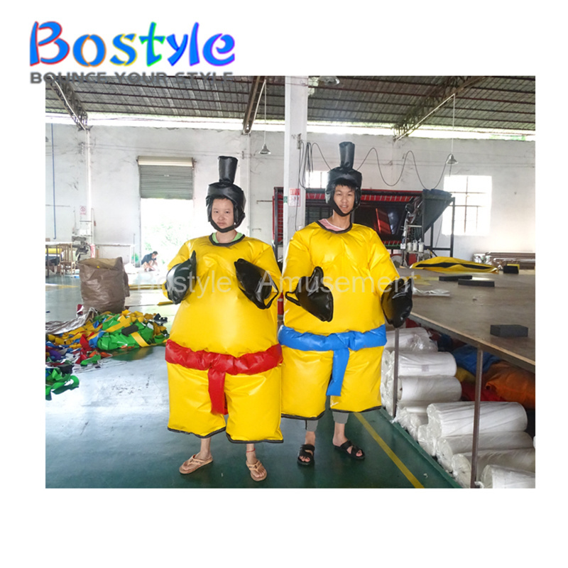 Commercial foam padded sumo wrestling suits/inflatable fighting sumo suit