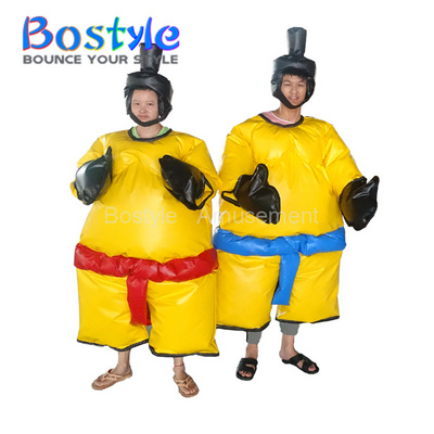 Commercial foam padded sumo wrestling suits/inflatable fighting sumo suit