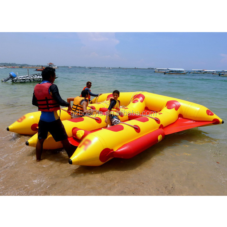 Popular Inflatable Water Play Equipment Towable Boat Inflatable Flying Fish