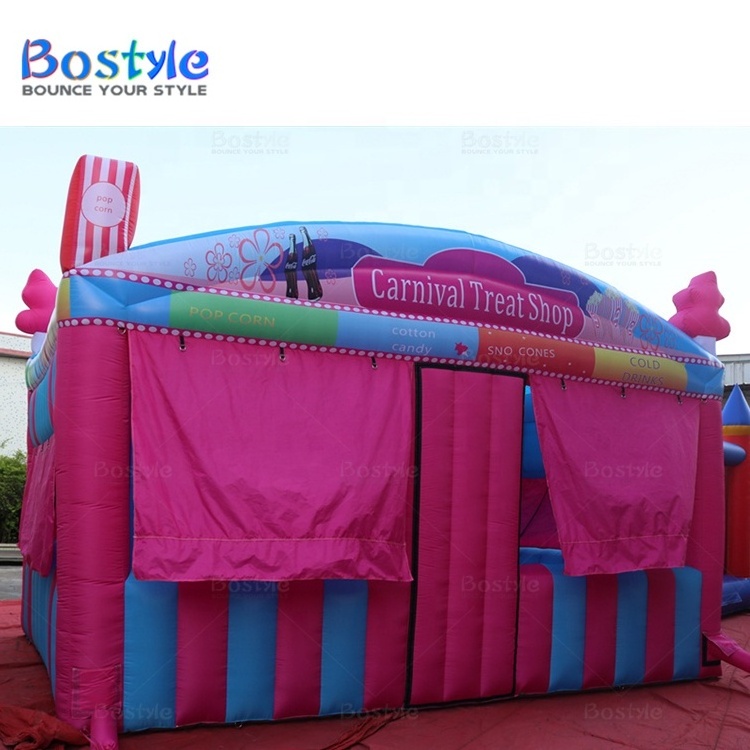 Outdoor events inflatable Carnival treat shop tents inflatable concession tent inflatable carnival treat shop for sale