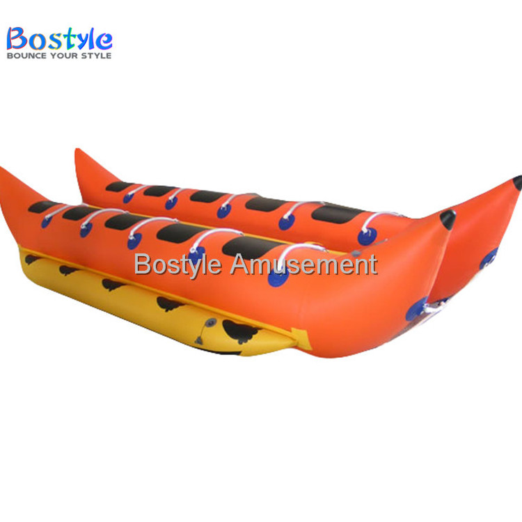 Water Game Banana Boat Inflatable water Towable Flying Banana Boat Fly Fish Water Sports Banana Boat