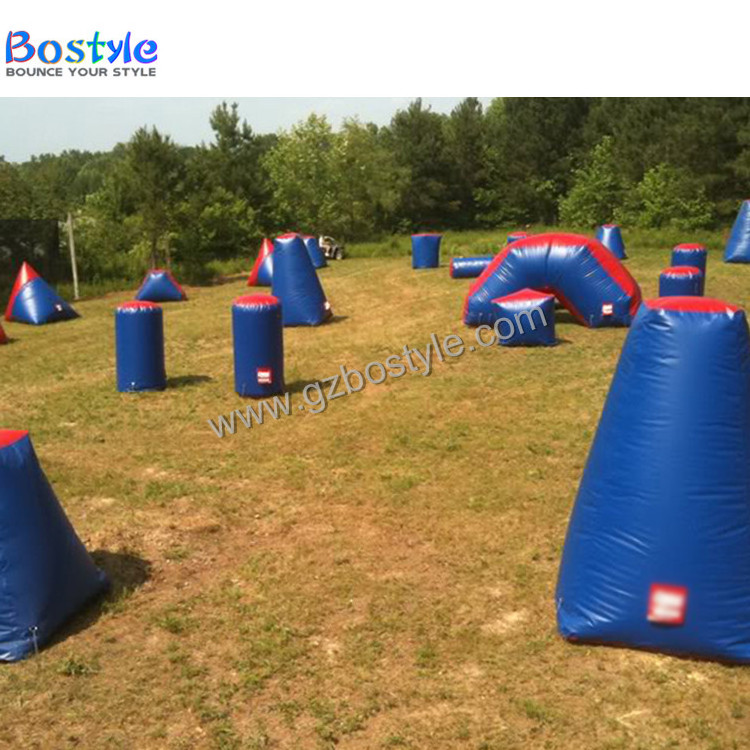 High quality inflatable paintball wall air paintball bunker field for arena