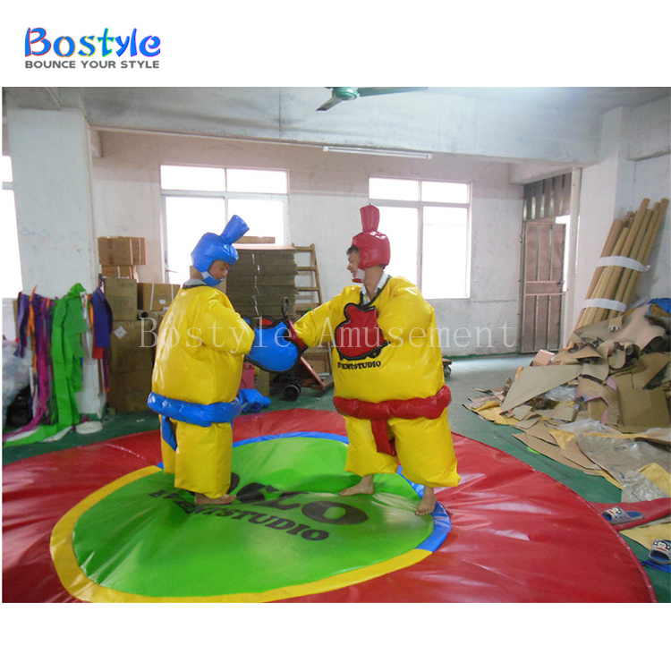 inflatable wrestling ring for kids/foam padded sumo suits/inflatable sumo wrestling suits