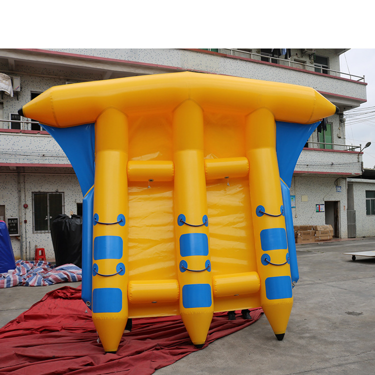 Popular Inflatable Water Play Equipment Towable Boat Inflatable Flying Fish