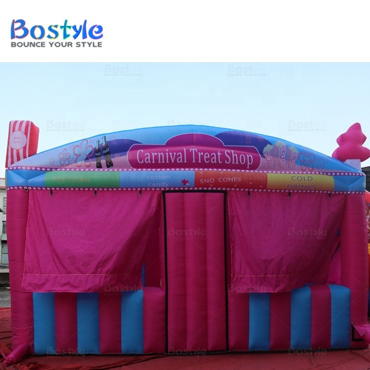 Outdoor events inflatable Carnival treat shop tents inflatable concession tent inflatable carnival treat shop for sale