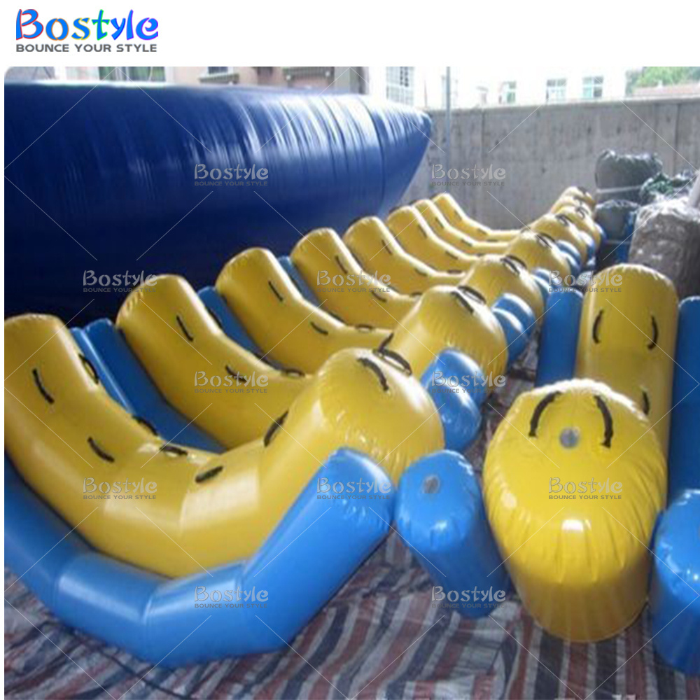 Sale Inflatable Toys Big Water Inflatables Banana Boats for Kids and Adults