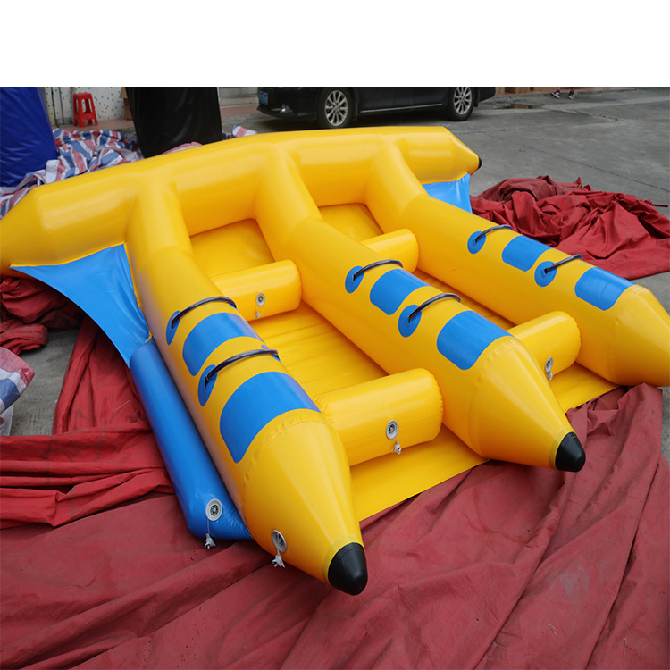 Popular Inflatable Water Play Equipment Towable Boat Inflatable Flying Fish