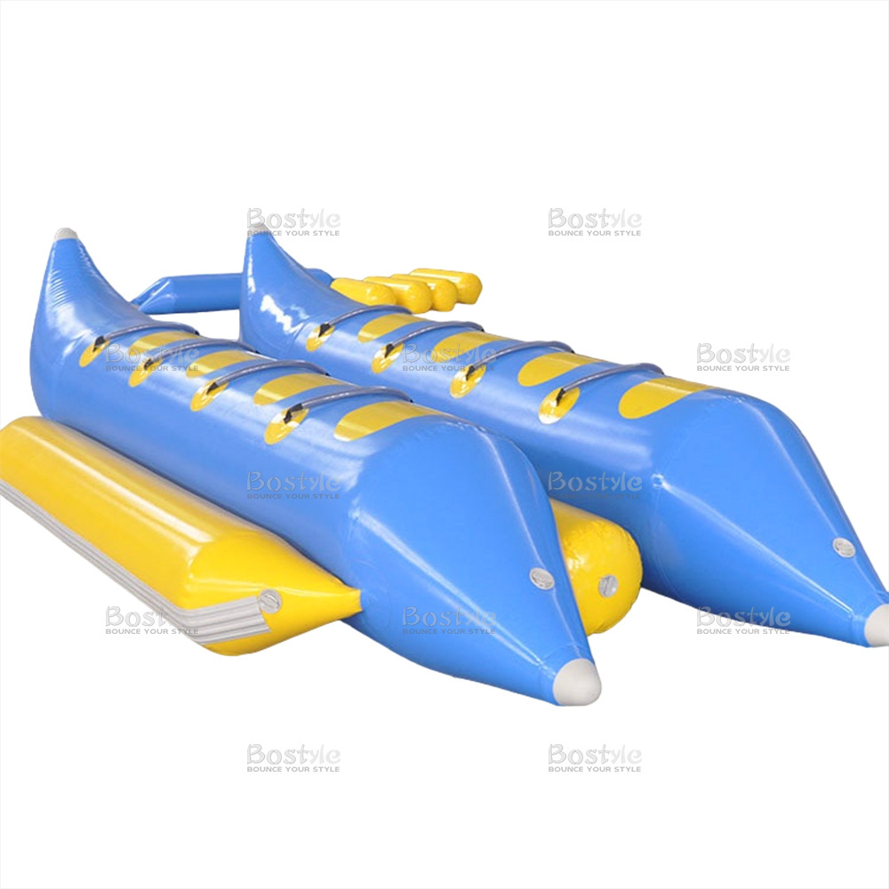 Water Game Banana Boat Inflatable water Towable Flying Banana Boat Fly Fish Water Sports Banana Boat