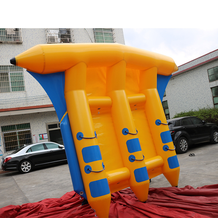 Popular Inflatable Water Play Equipment Towable Boat Inflatable Flying Fish