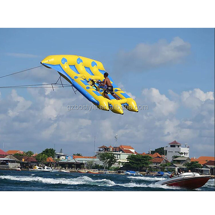 Popular Inflatable Water Play Equipment Towable Boat Inflatable Flying Fish