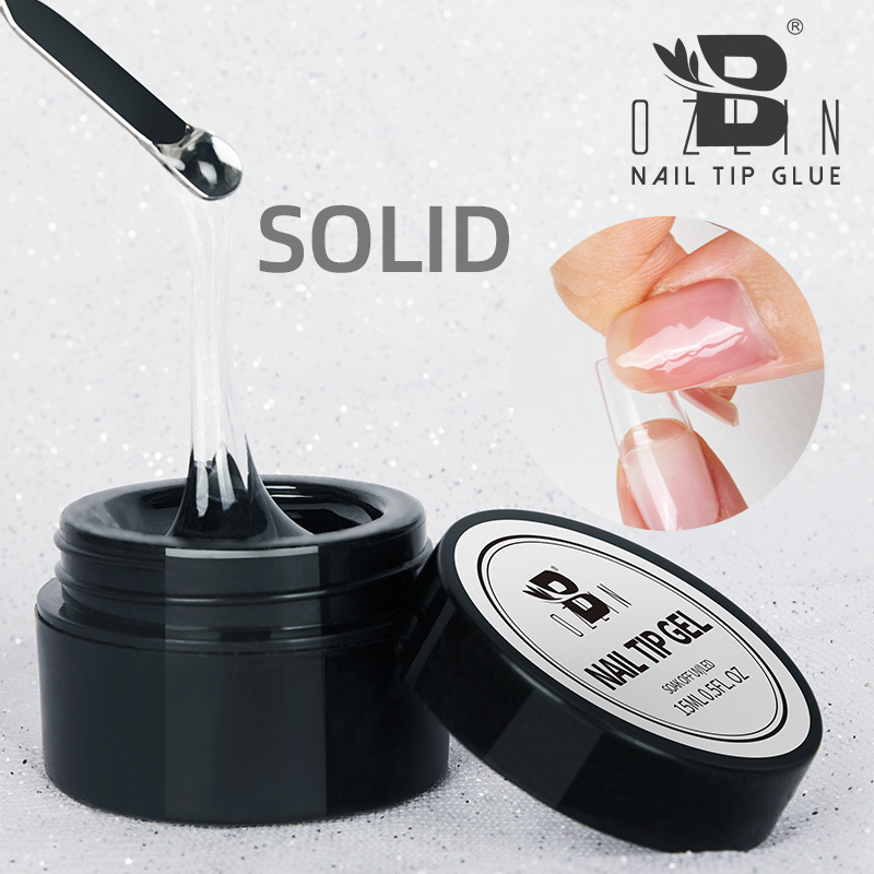 Nail Products Beauty Non Heat Gel Uv Non-Flowing Art Nail Solid Pudding Gel Polish Glue