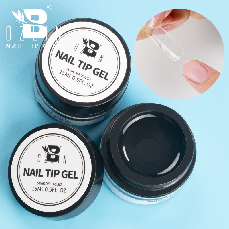 Nail Products Beauty Non Heat Gel Uv Non-Flowing Art Nail Solid Pudding Gel Polish Glue