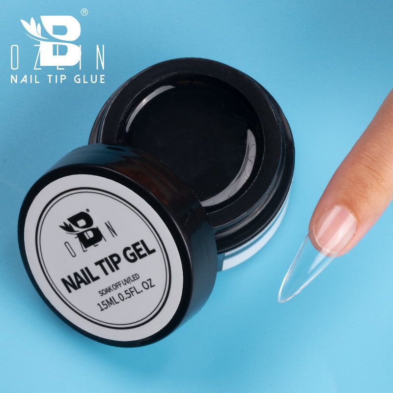 Nail Products Beauty Non Heat Gel Uv Non-Flowing Art Nail Solid Pudding Gel Polish Glue