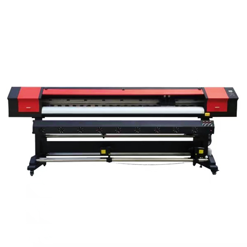 uv printer 160cm 180cm digital large format printer with double heads xp600 CMYKW