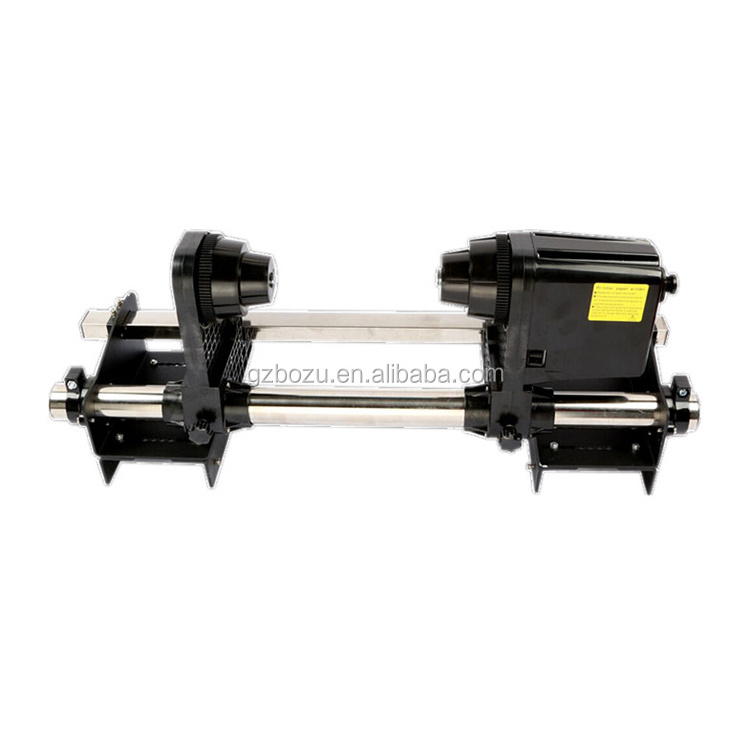 On sale eco solvent printer single motor double motor paper receiver paper take up system