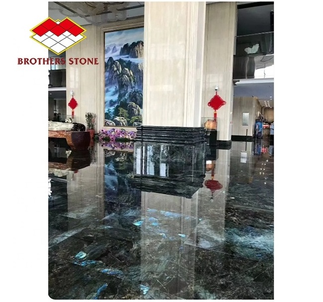 OEM/ODM Granit Granite High hardness Wear-resistant Blue Labradorit Natural Granite for house decoration