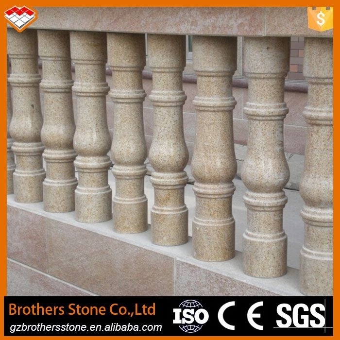 Factory Natural Stone Cheap G682 Yellow Sand Granite Block Pillars Counter top And Vanity Top