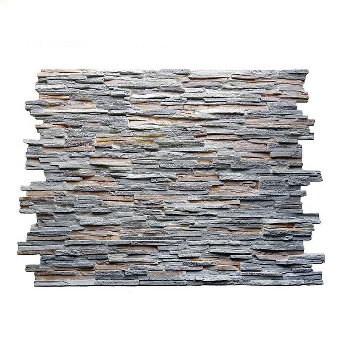 Brothers Stone Cultured Veneer Stacked Stone manufactured Panels for Walls