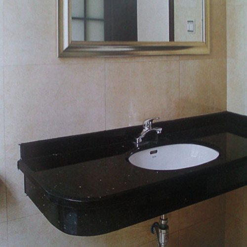 High Quality Cheap India Black Galaxy Black Gold Granite Tiles Slabs Black Galaxy Granite Countertops