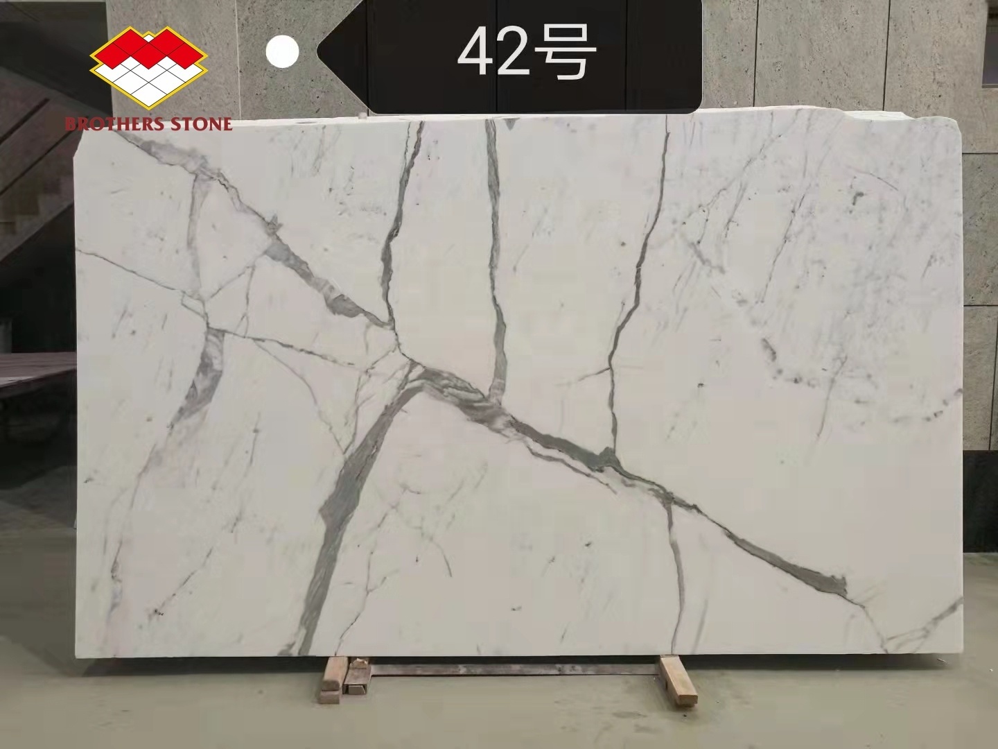 2022 Brothers Stone Supplier Rich stock Price Italian Carrara  White Grey Marble Tile bianco carrara marble