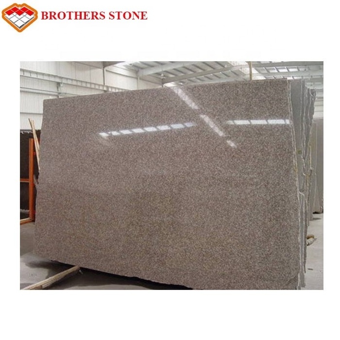 Chinese pink granite  Polished G687 Granite Slab Peach Red Granite for outdoor decoration