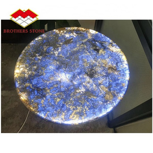 Photoelectric Luxury Stone Agate Led Light Marble Stone For furniture table Backlit Slabs Tiles