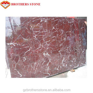 2022  Rosso Levanto Polished Marble Slabs Red Polished Marble Floor Covering Tiles