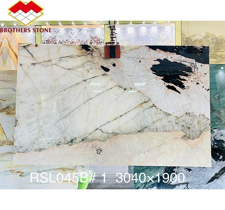 Brazil luxury slabs natural stone transmit light stone Translucent Large Panel Marble Slabs Lumistone Table