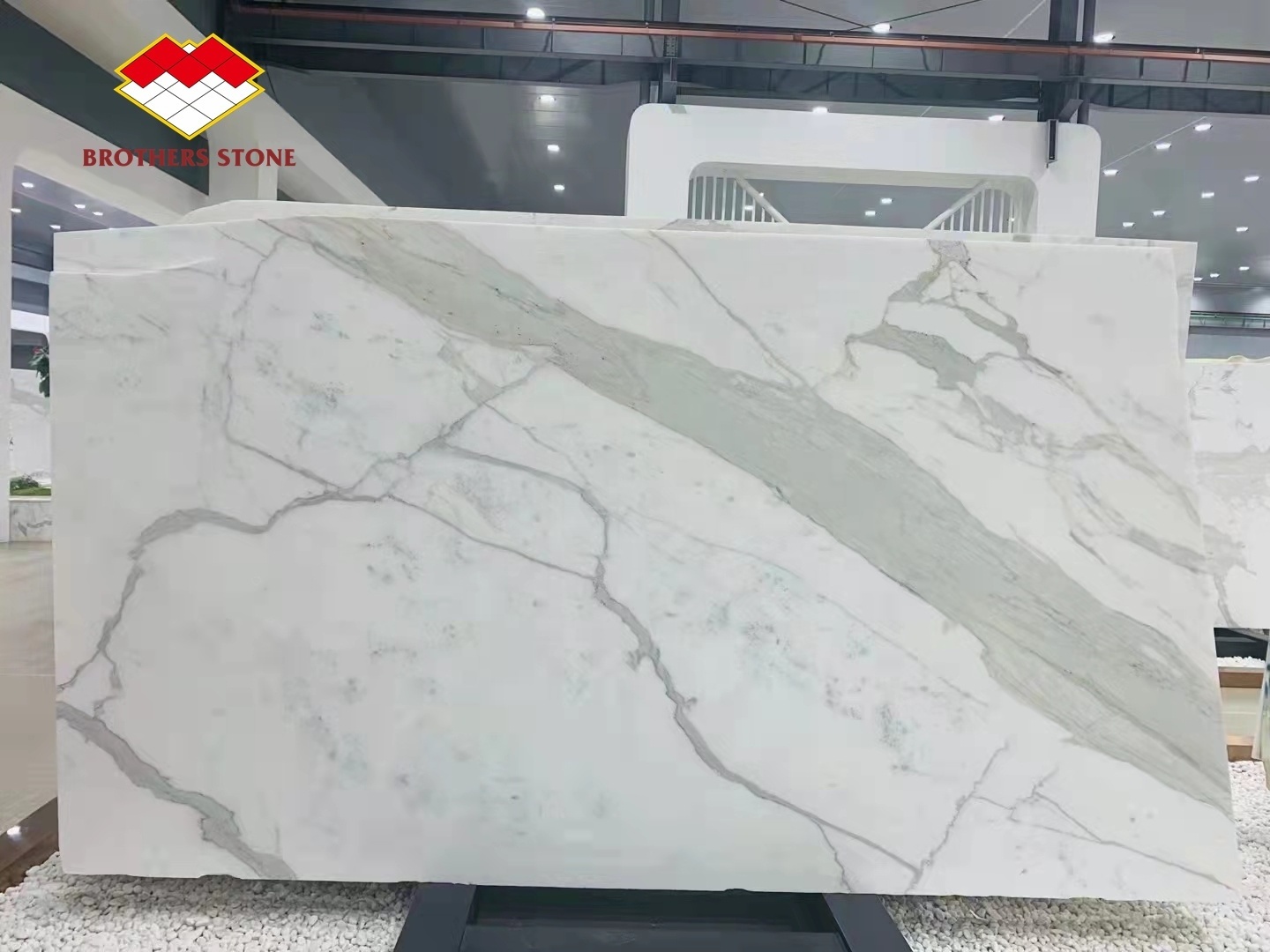 2022 Brothers Stone Supplier Rich stock Price Italian Carrara  White Grey Marble Tile bianco carrara marble