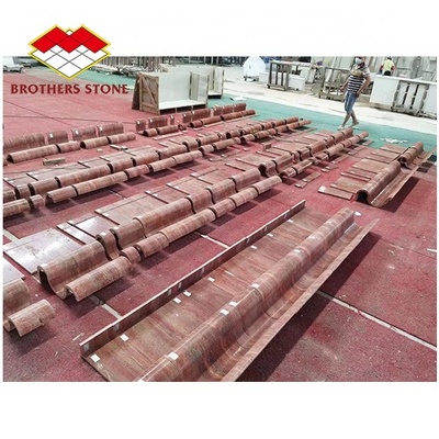 Natural Stone Red Travertine Polished Slabs And Tiles For Flooring And Wall wall panel for interior decoration