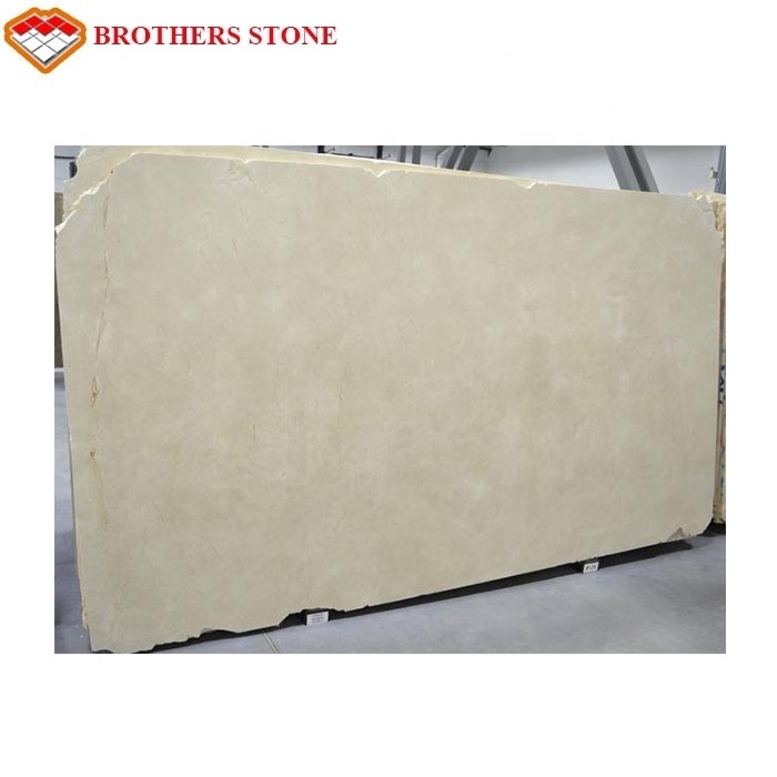 2022  High Quality natural stone beige marble tile crema marfil for flooring