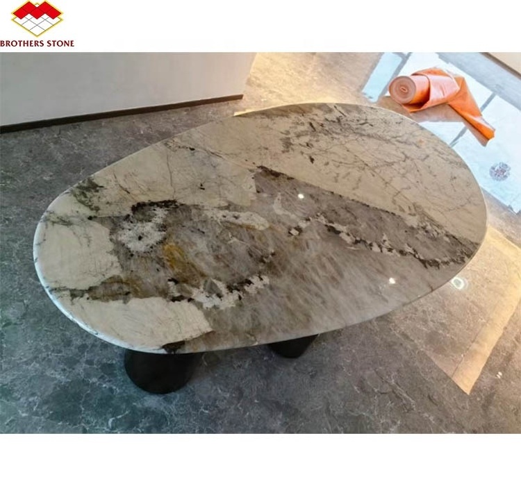 Brazil luxury slabs natural stone transmit light stone Translucent Large Panel Marble Slabs Lumistone Table