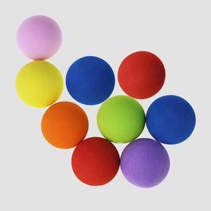 Cross-Border Indoor Color EVA Ball Synthetic Rubber Ball Home Children's Toy Golf Practice Ball