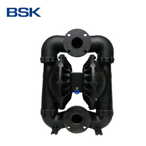 BSK cast iron high flow rate 903 lpm pneumatic sludge waste oil pump self priming air operated pumps