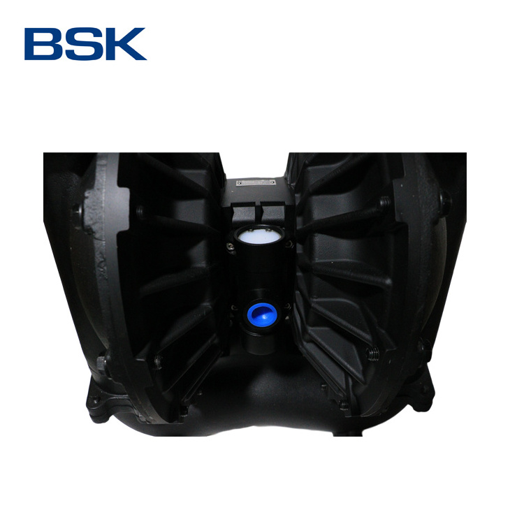 BSK cast iron high flow rate 903 lpm pneumatic sludge waste oil pump self priming air operated pumps