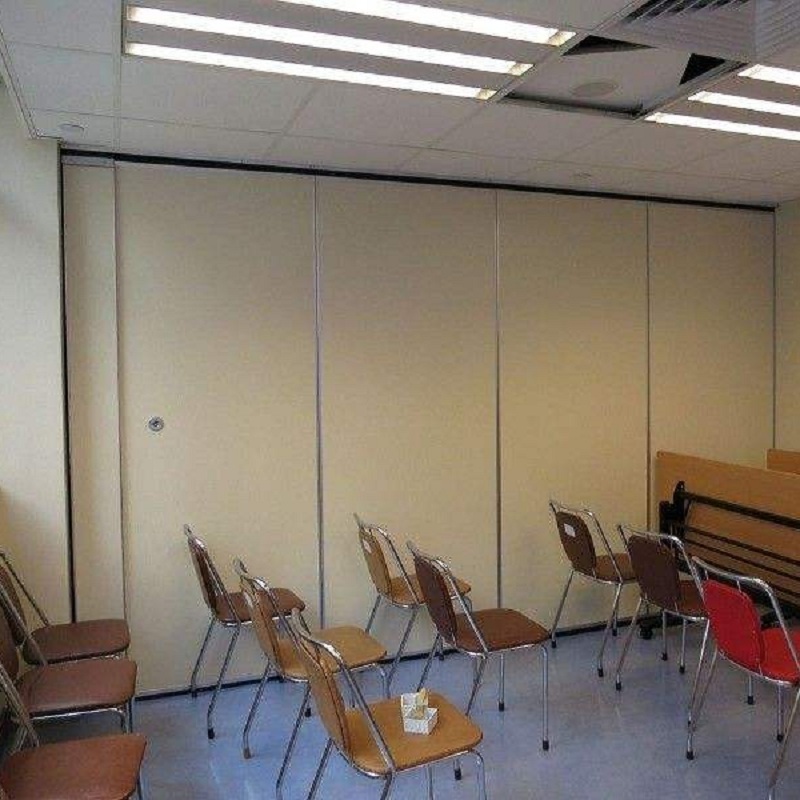 Operable divider acoustic wall panel retractable wall partition door movable walls for dance studio