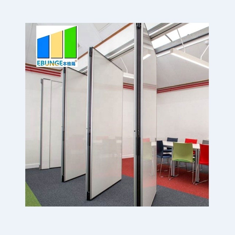 EBUNGE Soundproof Folding Partition And Sliding Walls Operable Movable Door For Office To Divide The Room