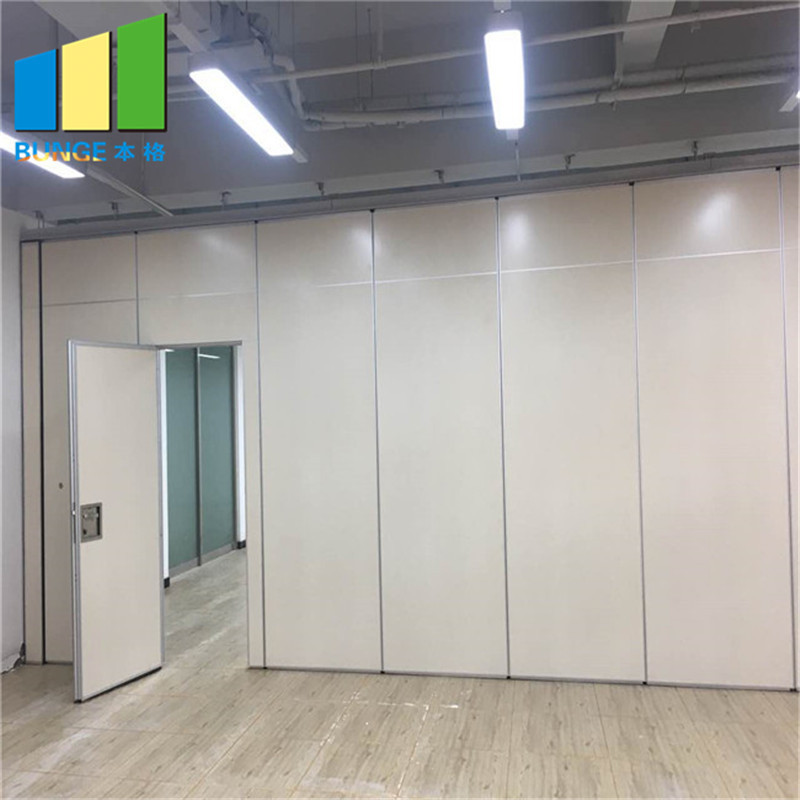 Soundproof Sliding Door Operable Acoustic Foldable Partition Moveable Walls for Conference Hall