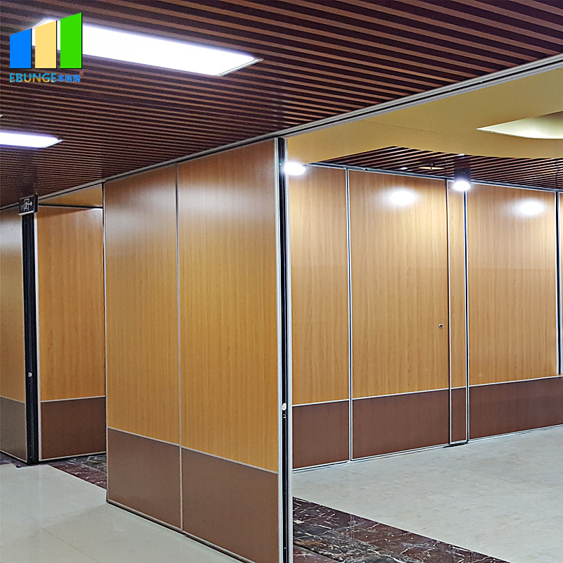 Ebunge High Soundproof Folding Wall Acoustic Movable Partition Sound Proof Partition Wall Divider