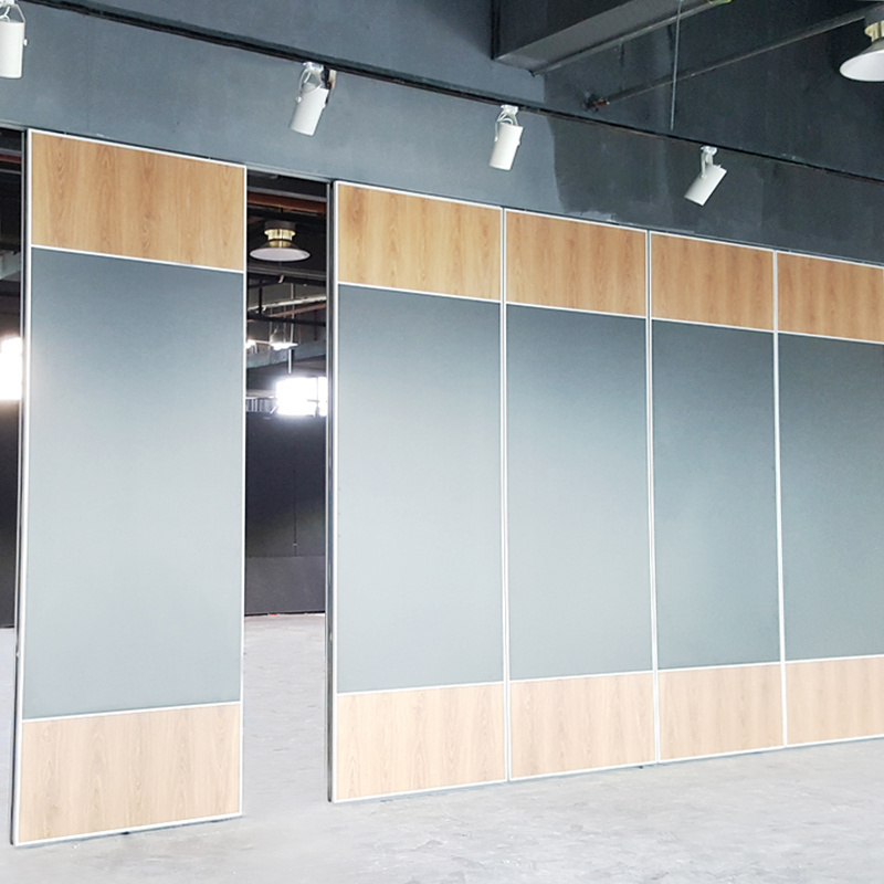 Manufacturer soundproof  operable partition wall sliding walls acoustic 100 mm movable wall folding partition