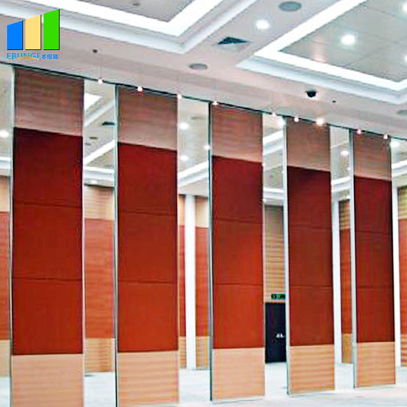 Movable Office Partition for Training Room Sound Proof Partition Wall for Banquet Hall Sound Proof Movable Partition Wall