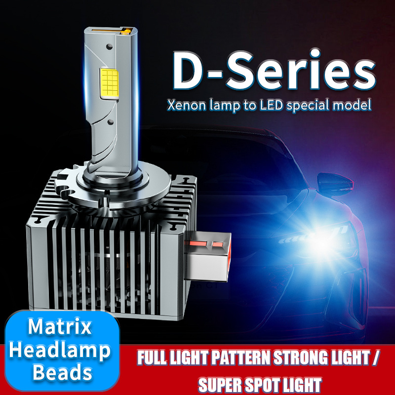 SAWODCAR  D1S D2S D3S D4S D8S Canbus Car LED Headlight 90W 20000LM 6000K HID Xenon Light To Led HeadLamp Bulb  Driving Light