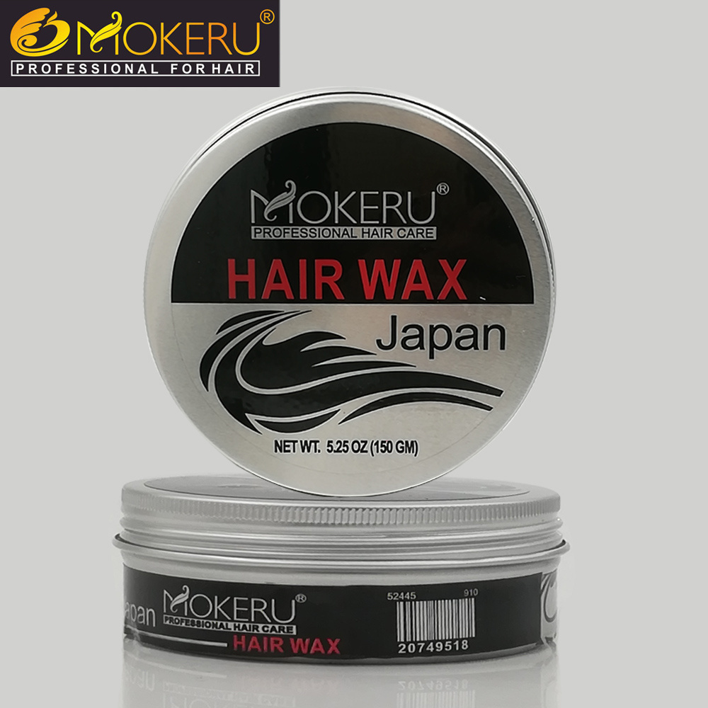 Free sample mokeru strong hold wax OEM private label hair edge control hair pomade for men